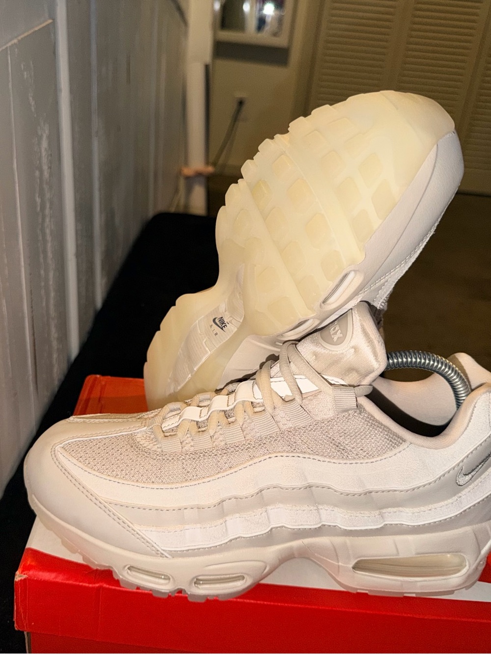 Nike Women’s Air Max 95 — Cream/Off-White
